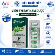 BYESAY Nam Duoc hangover pills (pack of 6 pills) for people who drink beer, alcohol, people with red