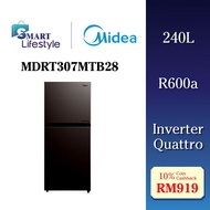 《Save 4.0》Midea 2 Door Refrigerator (240L) MDRT307MTB28