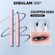 SHEGLAM Think Sharp Black Liquid Eyeliner Waterproof Ultra-thin Natural Eyeliner Pencil Makeup Celak