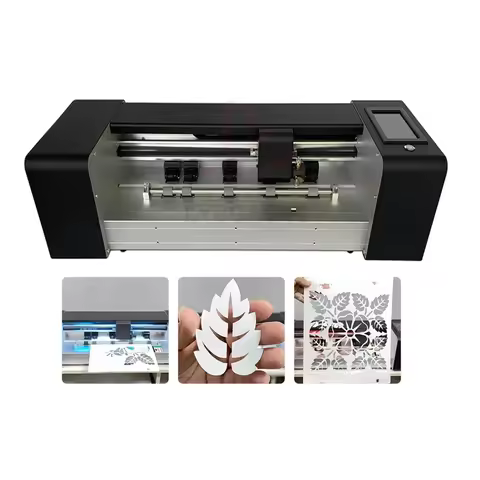 LY A380 Small Automatic Die Cutting Machine Lettering Machine Induction Feeder Maximum Cut Width Sin