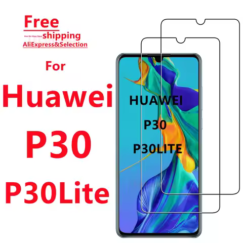 For Huawei P30 P30Lite Tempered Glass Screen Protector - Smartphone Protection Suitable for Huawei P