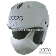 SG SELLER 🇸🇬 PSB APPROVED NOVA R606 motorcycle helmet glossy WHITE