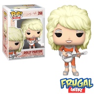 Funko Pop Rocks: Dolly Parton with Banjo (Vaulted) vinyl figure collectible 268