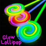 Creative Revolving Lollipop Glow Stick / Light Up Stick / Glow Dark Toy Novelty Glow Stick