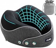 AISLEEP Travel Pillow, Memory Foam Neck Pillow Airplane, Travel Pillows for Airplanes, 360º Ergonomi