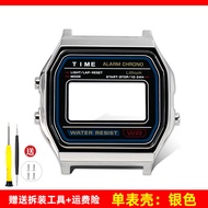 Compatible with Casio Electronic Watches A158WE A159W F-91W Modified Stainless Steel Watch Case Meta