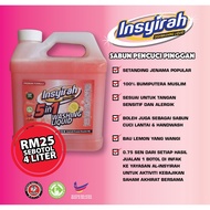 PRODUK MUSLIM - Sabun Pencuci Pinggan INSYIRAH ( KINI FORMULA BARU)