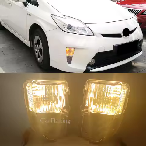 CSCSNL For Toyota Prius ZVW30 2012 2013 2014 2015 LED Fog Light Driving Light Front Bumper Fog Light