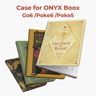Cover For Onyx BOOX GO 6, Poke5 and Poke6  6-inch e-reader Case with Ultra Thin Magnetic Smart Table