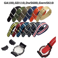 Nylon Watch Strap for Casio G Shock G-8900 GA-110/100/120/150 GD-100/110/120 GW-M5610 DW6900 GLS-8900 Nato Strap for Gshock