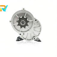 Haocheng | มอเตอร์กระแสตรงแบบมีแปรงถ่านพร้อมเกียร์ทดรอบ DC 350W MY1016 12V/24V/36V เกียร์ลดในตัว แรง