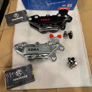 NISSIN NISSIN RZMA RIZUMA P4 P34 CALIPER 4 POT REAR 2 POT  DEPAN BELAKANG SET