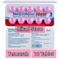 ✞⋮ Neurobion Forte Pink Blister 10 Tablets
