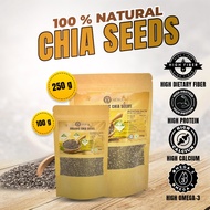 Organic Chia Seeds | Biji Chia Organik 100g/250g