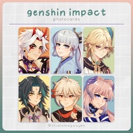Genshin Impact Fan-made Photocards | Itto | Kazuha | Xiao | Kokomi | Ayaka | Kaveh