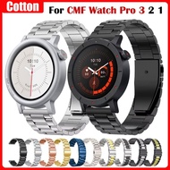 Stianless Steel Strap For CMF Watch Pro 3/2 Bracelet Mesh Loop Wristband For CMF Watch Pro 2/CMF Wat