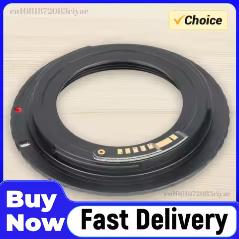 M42-EOS Adapter Ring AF Confirm M42 Mount Lens Adapter AF Confirm Manual Focus Accuracy Metal for Ca
