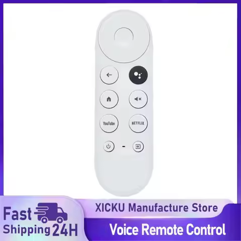 2025 Remote ONLY G9N9N Replacement Voice Remote Control for Google Chromecast 4k Snow Streaming Medi