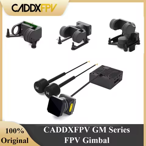 CADDXFPV Gimbals with Moonlight Kit Walksnail HD Pro Kit GM Series for 19mm Camera Head Tracking for
