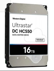 WD Ultrastar DC HC550 He16 3.5吋 16TB 7200rpm SATA 企業級硬碟 (WUH721816ALE6L4) 香港行貨  VSTECS偉士保養