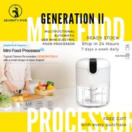Mini Blender Mini blender chopper  Garlic Chopper Electric Food Chopper Portable Blender Food Proces