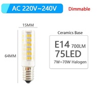 【Worth-Buy】 Led G4 Light G9 Cob โคมไฟ Led เปลวไฟไม่กระพริบ Dimmable เซรามิค E14หลอดไฟ Smd2835 Ac220v Dc12v 3W 9W 10W 12W เปลี่ยนหลอดฮาโลเจน G4โคมไฟ