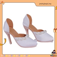 Bjd Shoes 1/3 As62 Female body 8cm BJD Shoes Elegant and Fashionable Doll Shoes with pearl edging Do