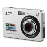 (SG shop) Aberg Digital Camera 720P 12MP HD Rechargeable Camera,Video Camera Digital Students Cameras - silver
