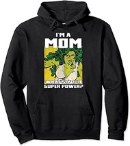 Comics Retro Mother's Day She-Hulk Mom Superpower Pullover Hoodie