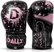 DALLX Boxing Gloves for MMA Fitness Kickboxing Heavy Punching Bag Muay Thai Sparring Gloves for Men and Women