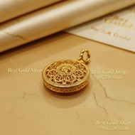 916 Gold Coin Huat Pendant – Lightweight & Auspicious