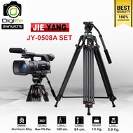 Jieyang Tripod JY-0508A SET - ขาตั้ง ขาตั้งกล้องวิดีโอ หัวน้ำมัน ( JY0508 ) / Digilife