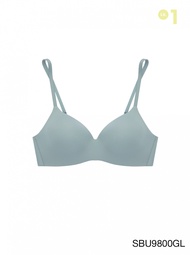 SABINA BRALESS เสื้อชั้นในไม่มีโครง Seamless Fit รุ่น Pretty Perfect รหัส SBU9800 สีเขียวอ่อน