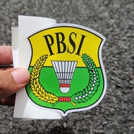PBSI STICKERS All of Indonesia Badminton Association