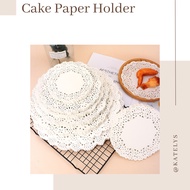 120 Pcs Doyley Paper Doilies Lace Paper | Cookie Liner Paper | Dolly Round Base Paper