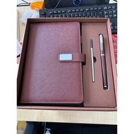 Custom Print Set Notebook Berkotak | Pakej Kotak Notebook Pen Hadiah Hari Guru| Boleh Print Nama da