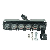 Lampu tembak Motor Mobil LED Laser D2 D3 transformer 2 Warna Putih Kuning 6 Mata Lampu Laser LED Plu