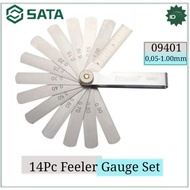 OPPORTUNITY MEASURING TOOL 09401 14PC FEELER GAUGES SET 0.05 - 1.00MM SATA