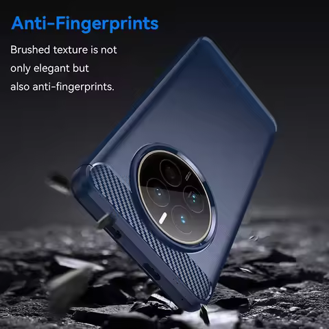 Luxury Carbon Fiber Case For Huawei Mate 20 20X Mate 30 40 MATE 50 Mate 60 Pro Shockproof Phone Case