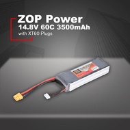 GOFT ZOP P ower 14.8V 3500mAh 60C 4S 1P Lipo B attery XT60 ปลั๊กชาร์จสำหรับ RC Racing D rone Q uadco