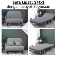 Sofa Bed Lipat Minimalis Sofa Kasur Lipat Sofa Lipat Ukuran 100CM Sofa