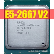 Xeon E5 2667 V2 Processor SR19W 3.3GHz 8Core 130W Socket LGA 2011 CPU 2667V2 X79 DDR3 D3 Mainboard Platform For kit Intel xeon