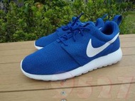 9527 NIKE ROSHEONE ROSHE RUN 藍白 寶藍 余文樂 MDNS 511881-416