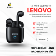 Tai nghe Bluetooth TWS LENOVO Thinkplus LP50 - Âm thanh HiFi Khử nhiễu AAC Giảm ồn IPX5 (màu đen)