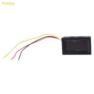 Picbliss DC 0 0000-3 0000A Ammeter Digital Display mA Digital Ammeter 0 36 Inch Red L