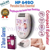 Philips Satinelle HP 6420 Epilator Alat Pencabut / Pencukur Bulu Kaki
