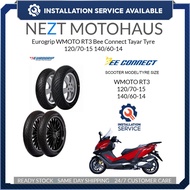 Eurogrip WMOTO RT3 Bee Connect Tayar Tyre  120/70-15 140/60-14