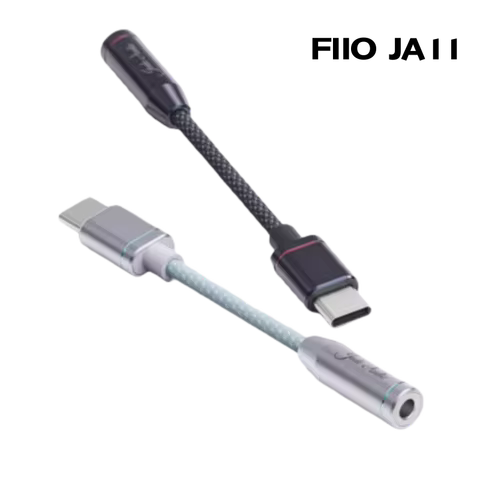 Fiio JA11 HI-RES USB Type C to 3.5mm Earphone Headphone Adapter USB DAC Audio Cable For Phones