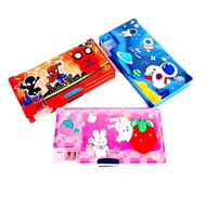 12Pcs Large Pencil Case 23X12X4cm Motif Plus Shaver CC-7820 | PC-SQ7820