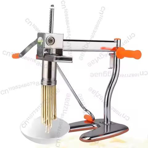 Household Manual Stainless Steel Noodle Pressing Machine Portable Two-axis Moodle Making Machine Man